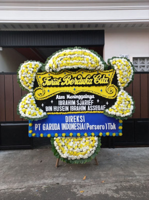 Papan Bunga Duka di Cisayong