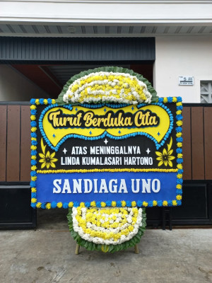 Papan Bunga Duka di Cisayong